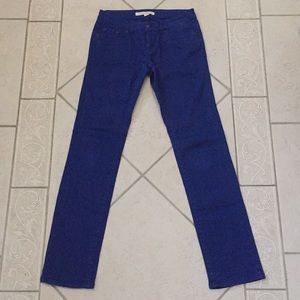 Royal blue denim jeans